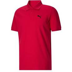 Puma Red Polo Shirts Puma Essential Pique Polo Shirt