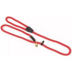 B&Q Rope Leather Dog Slip Lead Red (One Size)