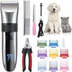 Hundtrimmer Husdjur BarberBoss QR-9082 Professional Dog Grooming Clippers Kit