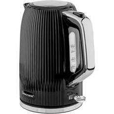 Kitchen Pro 1.7L Cordless Ridged Electric Kettle - 3 kw - Black