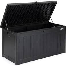 Christow Waterproof Outdoor Utility Chest 190L - Black