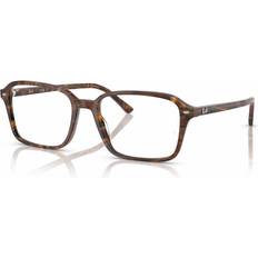 Spräcklig / Tortoise - runda Glasögon & Läsglasögon Ray-Ban Raimond Optics Transparent Fantasy Brun/Gul Montura Rensa Lentes Polariserade 56-18