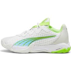 Puma 44 Schlägersportschuhe Puma NOVA Elite Padel Shoes, White, 40.5, Shoes Fizzy Apple