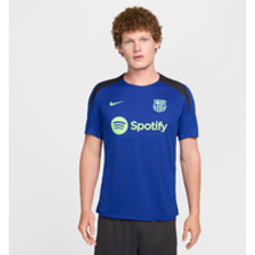 Nike Kortærmet FC Barcelona Strike Third Dri-FIT-fodboldoverdel maskinstrik til mænd blå