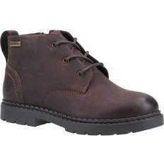 Mini Presley Leather Boots - Brown
