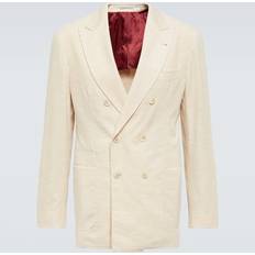 Cachemira Blazers Brunello Cucinelli Blazer Men Beige