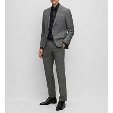 Suits BOSS Grey Huge Wool Piece Suit GREY