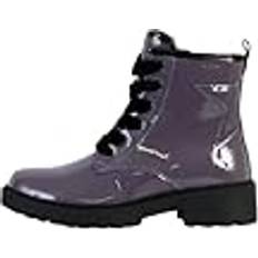 Purple Boots Children's Shoes Geox Casey Girl Dark Purple