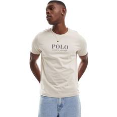 Polo Ralph Lauren Beige T-shirts Polo Ralph Lauren Polo Cotton Logo Lounge T-Shirt grey