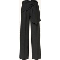 Max Mara Herr Byxor Max Mara Arsenio high-rise wool felt wide-leg pants