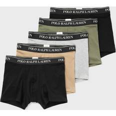 Beige - Boxershorts Unterhosen Polo Ralph Lauren Classic Trunk 5-Pack Multicolor