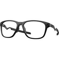 Men Glasses Oakley OX8187 CEREBRAL 818701 Black Size HSA/FSA Insurance Blue Light Block Available Satin Black (55)