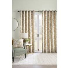 Curtains & Accessories Laurence Llewelyn-Bowen Paradise Palm Jacquard Pair of Eyelet Curtains - Duck Egg Blue - 229 cm x 229 cm Drop