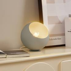 Lindby Bordslampor Lindby Solomia Beige Järn Ø 20 cm Bordslampa