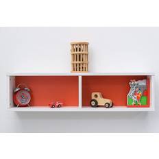 B&Q Shelves B&Q Charterhouse Childrens Bookshelf Storage Unit Double Unit 960mm W x 250mm H x 160mm D Book Shelf