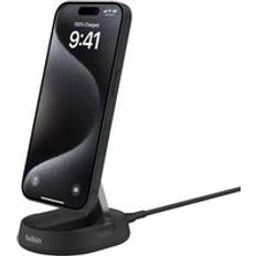 Belkin BoostCharge Pro Smartphone Black AC Wireless charging Fast charging Indoor