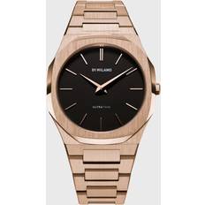 D1 Milano Wrist Watches D1 Milano ULTRA THIN 40mm men gold in size:ONE SIZE