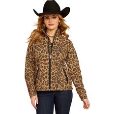 Leopard - Women Outerwear Ariat Ladies New Team Print Softshell Leopard