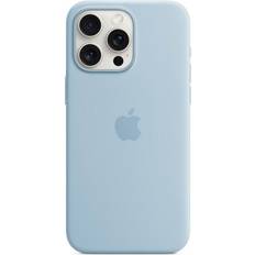 Apple Silikon Case iPhone 15 Pro Max Hellblau