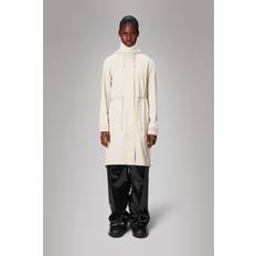 Polyurethaan - Vrouw Jassen Rains String W Jacket - Dune Grain