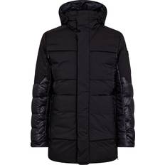 BOSS Water-repellent parka jacket with down filling Black