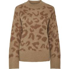 Leopardenmuster Pullover Y.A.S Yasleono Pullover