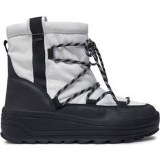Hvid Vintersko Børnesko Geox Schneeschuhe D46WNA 0FUME C0404 Weiß