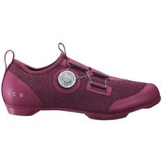 Dam - Röda Cykelskor Shimano Ic501 Fuze Mtb Shoes Rot Frau