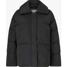 Calvin Klein Dame Jakker Calvin Klein Oversized Padded Down Jacket Black