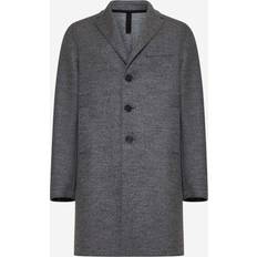 Women - Yellow Coats Harris Wharf London Wool boxy-fit coat grey