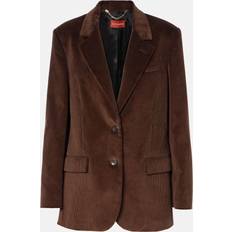 Cord Jacketts Altuzarra Jules cotton corduroy blazer brown (UK 12)