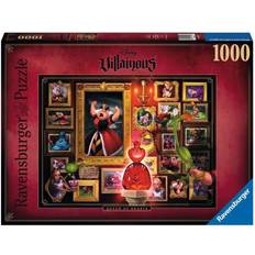 Jigsaw Puzzles Ravensburger Disney Villainous Queen of Hearts 1000 Pieces