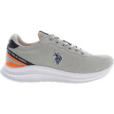 U.S. Polo Assn. Skor U.S. Polo Assn. Contrasting Details Gray Sneaker with Laces Grey