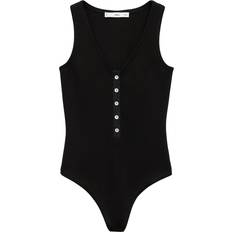 Viscosa Body Mango Body col V boutons noir - Femme