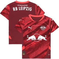 Football Football Kits Puma RB Leipzig 24/25 Away Jersey Youth, Red, 13-14Y, Clothing