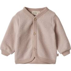 Wheat Cardigans Wheat WHEAT Uld Fleece Cardigan Kari dry rose