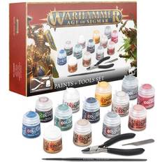 Games Workshop Warhammer Age of Sigmar Paints Tools Set 80-17