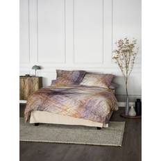 Textiles Irisette Zobel Flausch Cotton Bettwäsche 135x200 Kupfer Marmoriert Duvet Cover