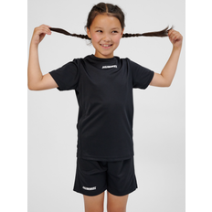 Hummel Multifarvet Børnetøj Hummel T-shirt HmlMULTI Sort Unisex børn