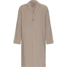 Beige - Hombre Abrigos Daikanyama Wool Gabardine Coat - Taupe