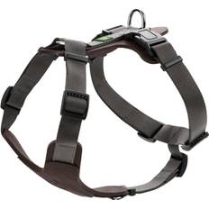 Hunter Dog Harness Mixed Aalborg Brown M-L 63-96 cm