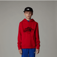 The North Face Hoodies Children's Clothing The North Face Boys' Topographic Hoodie Tnf Red male TNF Red