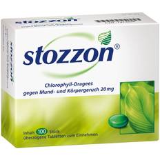 Rezeptfreie Arzneimittel Stozzon Chlorophyll-Dragees 100pcs Tablet