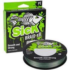 Braid lines Fishing Lines Berkley Sick 300 Braided Line Silber 0.330 mm