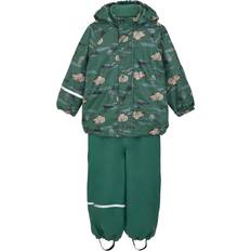 CeLaVi Regntøy Med Fleece - Smoke Furu