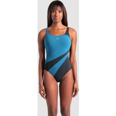 Multicolore Costumi da bagno Arena Shapewear Lili C-Cup Costume - Night Grey-Green Blue