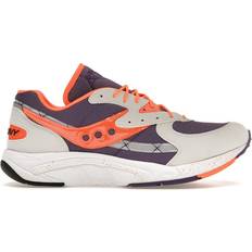 Purple - Unisex Running Shoes Saucony AYA OG low-top sneakers unisex Leather/Rubber/Fabric/Fabric White