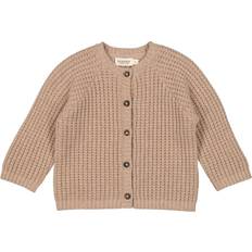 MarMar Copenhagen Trøjer MarMar Copenhagen MarMar Taki merinould cardigan Beige mdr/86