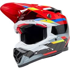 Bell Motorcykelhjälmar Bell Moto-9S Flex Crosshjälm Svart-Röd