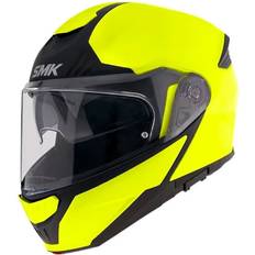 SMK Flip-Up Hjelm Gullwing Solid - Neongul